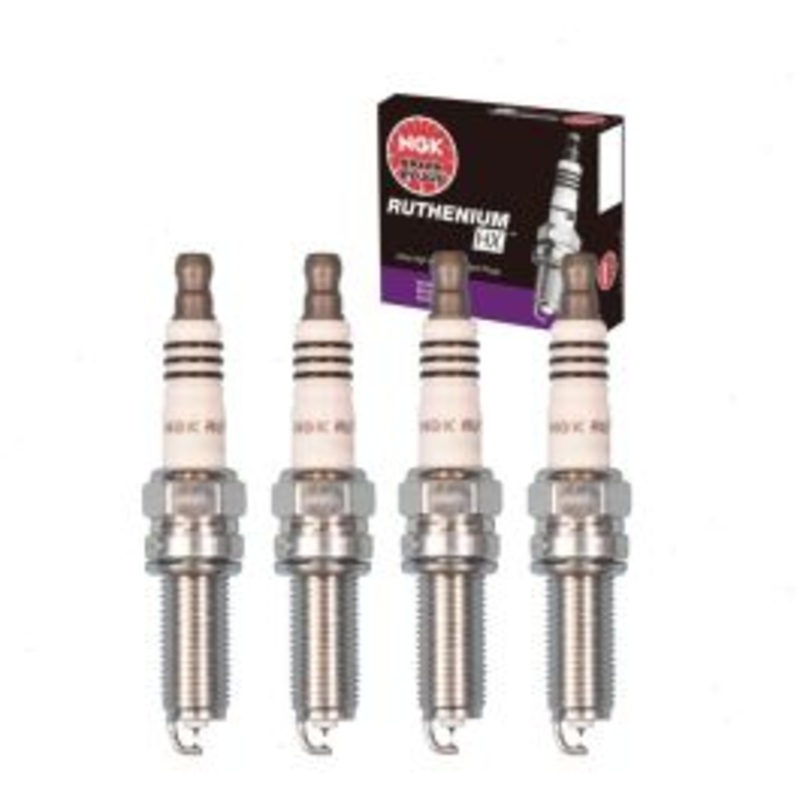 4 pc NGK Ruthenium HX Spark Plugs for 2009-2012 Suzuki Equator 2.5L L4