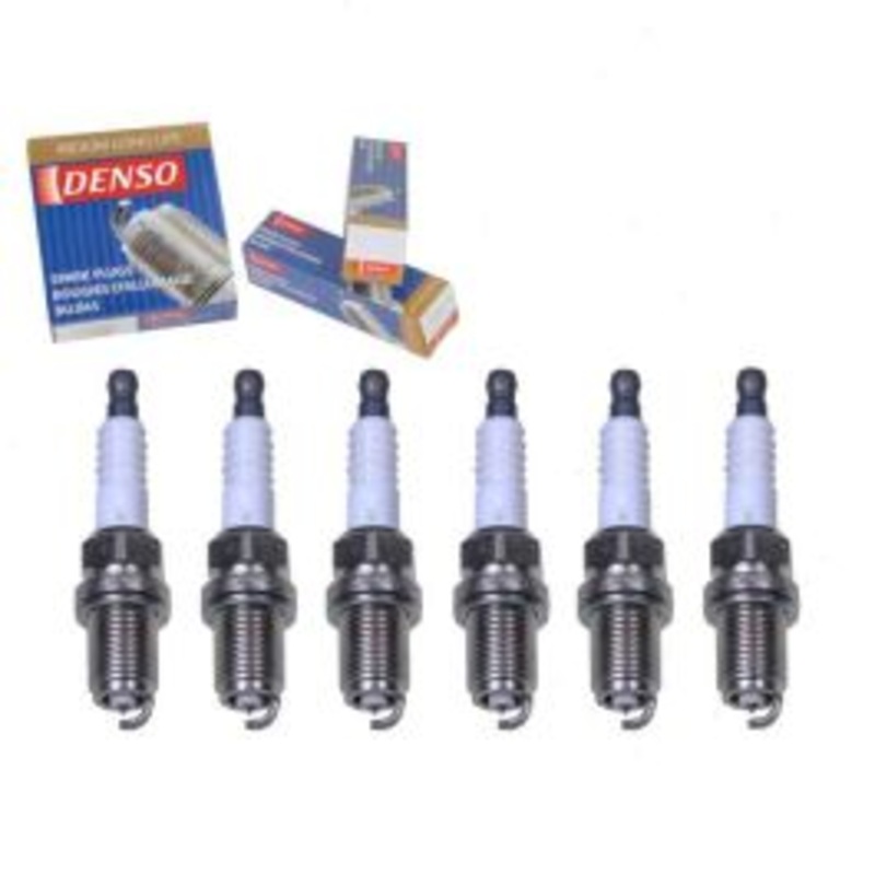6 pc DENSO Iridium Long Life Spark Plugs for 1996-2002 Isuzu Trooper 3.2L 3.5L V6