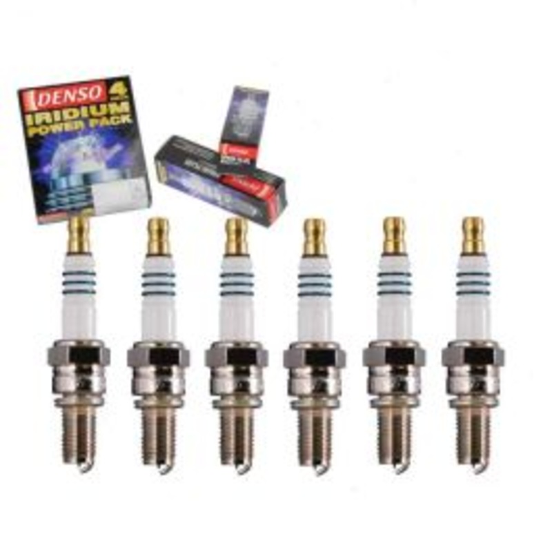 6 pc DENSO Iridium Power 5366 IU27A Spark Plugs