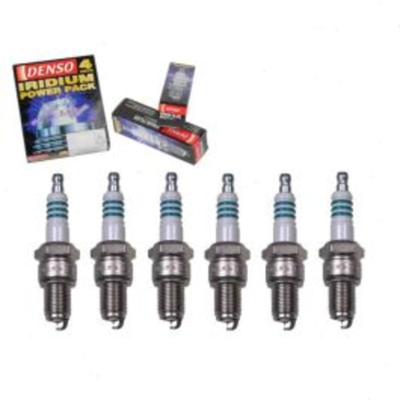 6 pc DENSO Iridium Power Spark Plugs for 1960-1974 Dodge Dart 2.8L 3.2L 3.7L L6