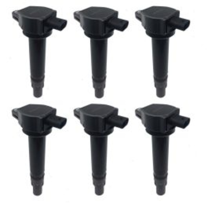 6 pc Hitachi Ignition Coils for 2006-2008 Dodge Magnum 2.7L 3.5L V6