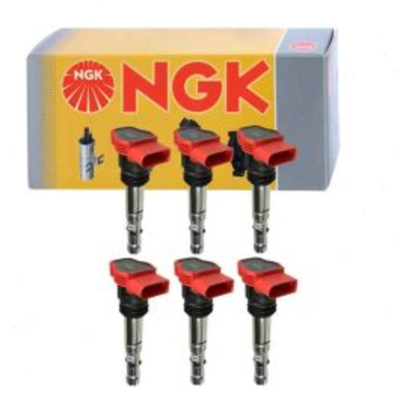 6 pc NGK 48704 U5013 Ignition Coils