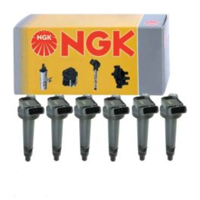 6 pc NGK Ignition Coils for 2007-2018 Lexus GS450h 3.5L V6