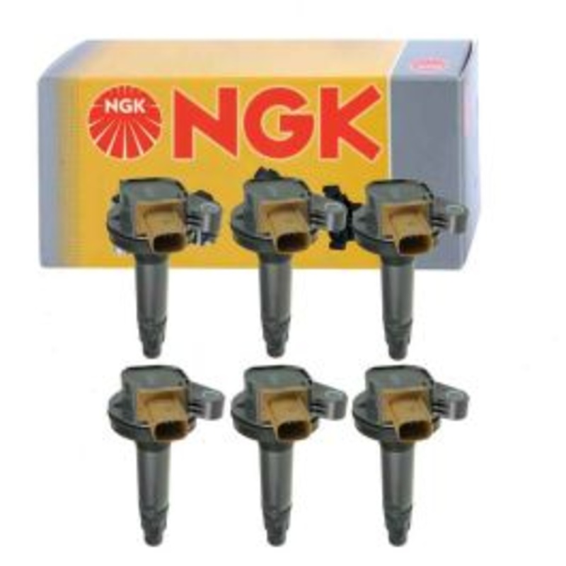 6 pc NGK Ignition Coils for 2015-2017 Lincoln Navigator 3.5L V6