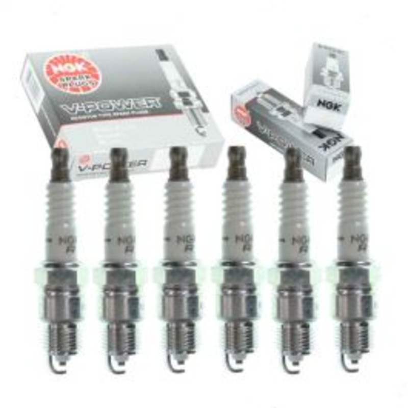 6 pc NGK V-Power Spark Plugs for 1977-1983 Pontiac Grand LeMans 3.8L 4.1L V6