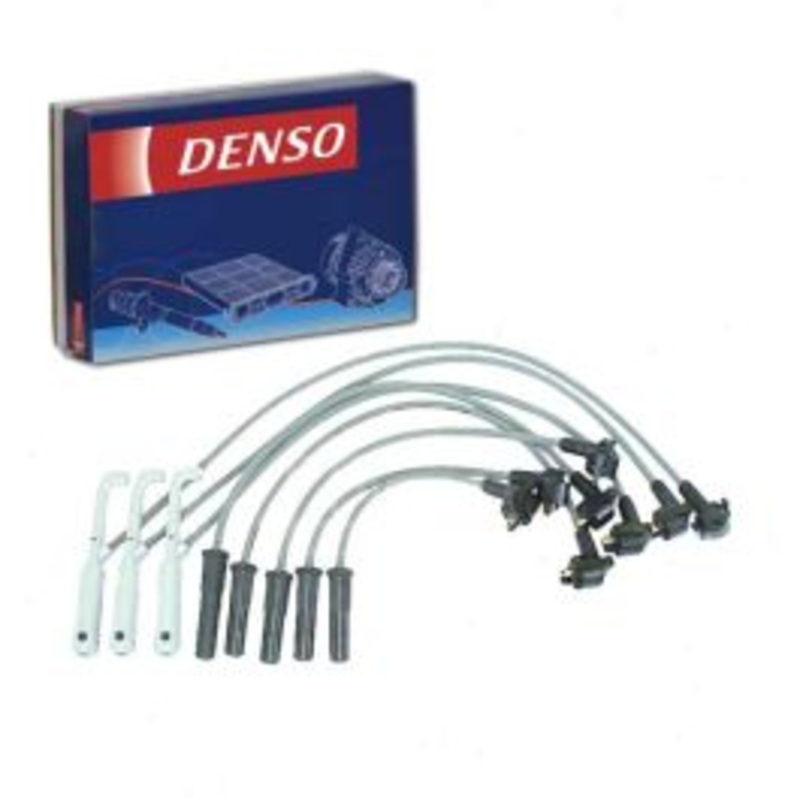 DENSO Spark Plug Wire Set for 1998-2001 Mazda B2500 2.5L L4