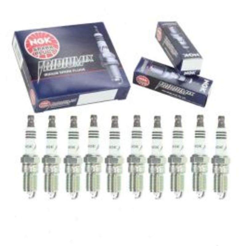 10 pc NGK Iridium IX Spark Plugs for 2003-2014 Ford E-450 Super Duty 6.8L V10