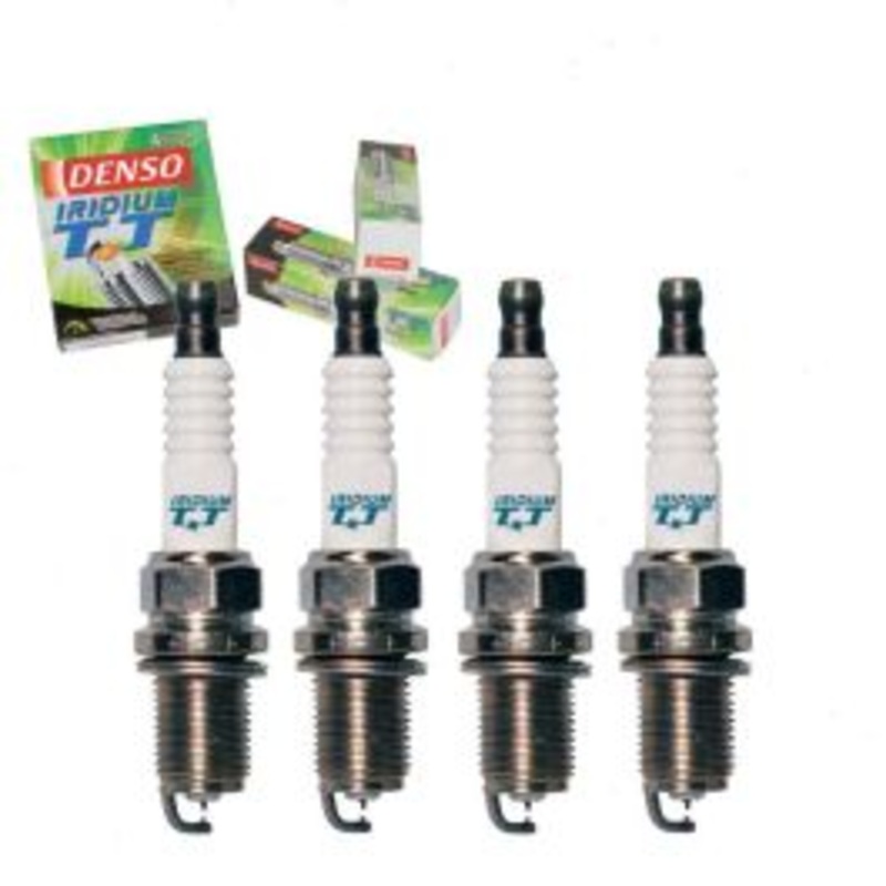 4 pc DENSO Iridium TT Spark Plugs for 1986-1988 Nissan Multi 2.0L L4