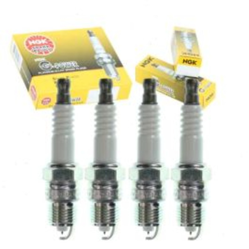 4 pc NGK G-Power Spark Plugs for 1981-1987 Pontiac T1000 1.6L L4