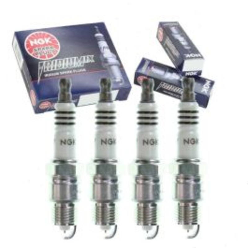 4 pc NGK Iridium IX Spark Plugs for 1977 Pontiac Astre 2.5L L4