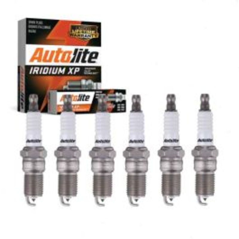 6 pc Autolite Iridium XP Spark Plug for 1977-1979 Mercury Bobcat 2.8L V6