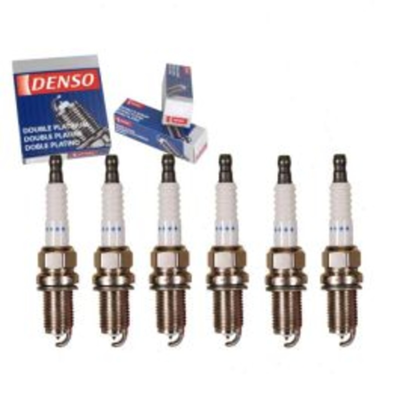 6 pc DENSO Double Platinum Spark Plugs for 2002-2005 Audi A4 3.0L V6