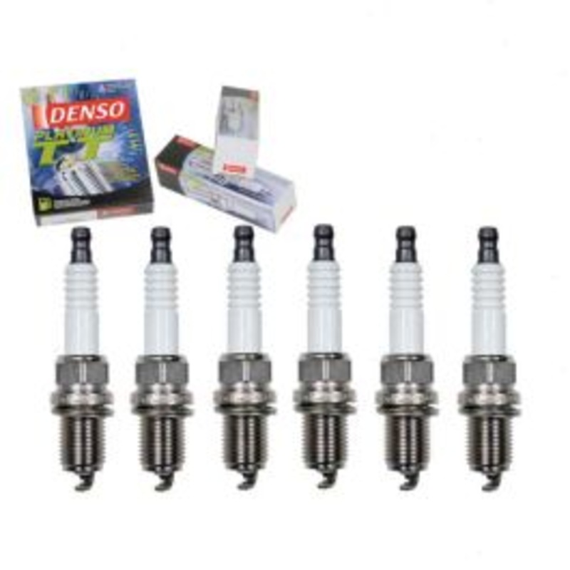 6 pc DENSO Platinum TT Spark Plugs for 1989-1990 Mazda MPV 3.0L V6