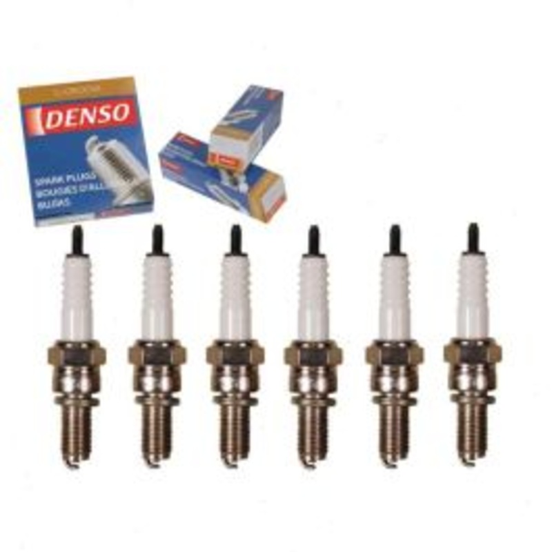 6 pc DENSO Standard U-Groove Spark Plugs for 1987 Dodge Royal Mini Ram 3.0L V6