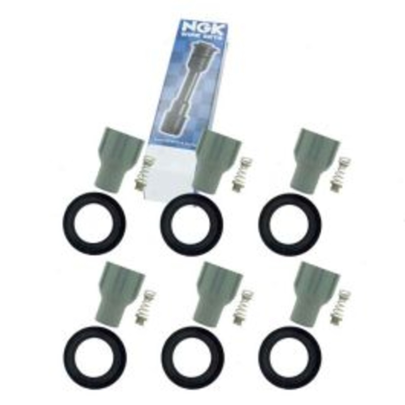6 pc NGK Ignition Coil Boots for 2015-2017 GMC Canyon 3.6L V6