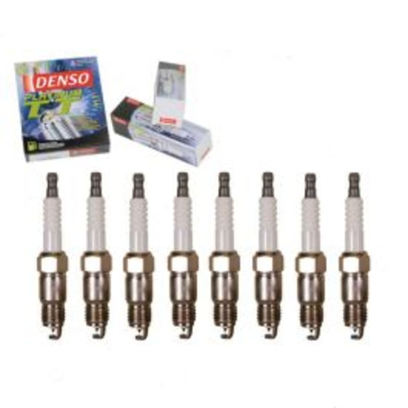 8 pc DENSO Platinum TT Spark Plugs for 1992-1995 Chevrolet C2500 Suburban 5.7L 7.4L V8