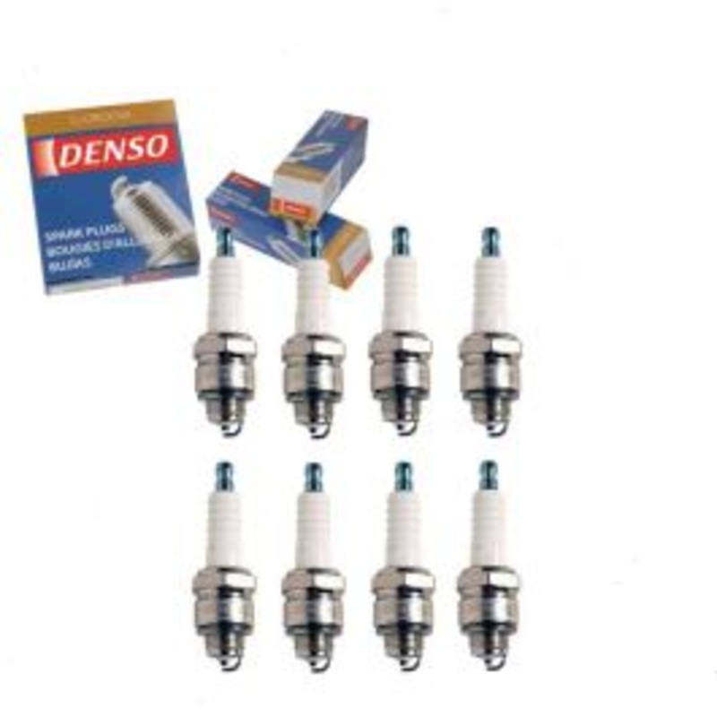 8 pc DENSO Standard U-Groove Spark Plugs for 1968 Chevrolet K20 Pickup 5.0L V8