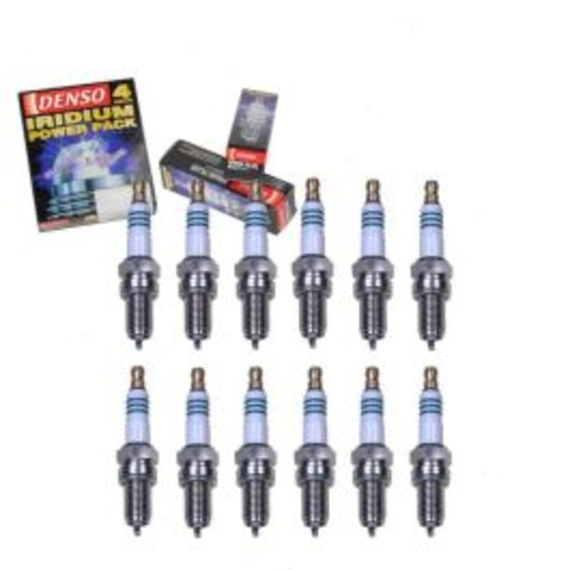 12 pc DENSO Iridium Power Spark Plugs for 2002 Ferrari 456 M GT 5.5L V12