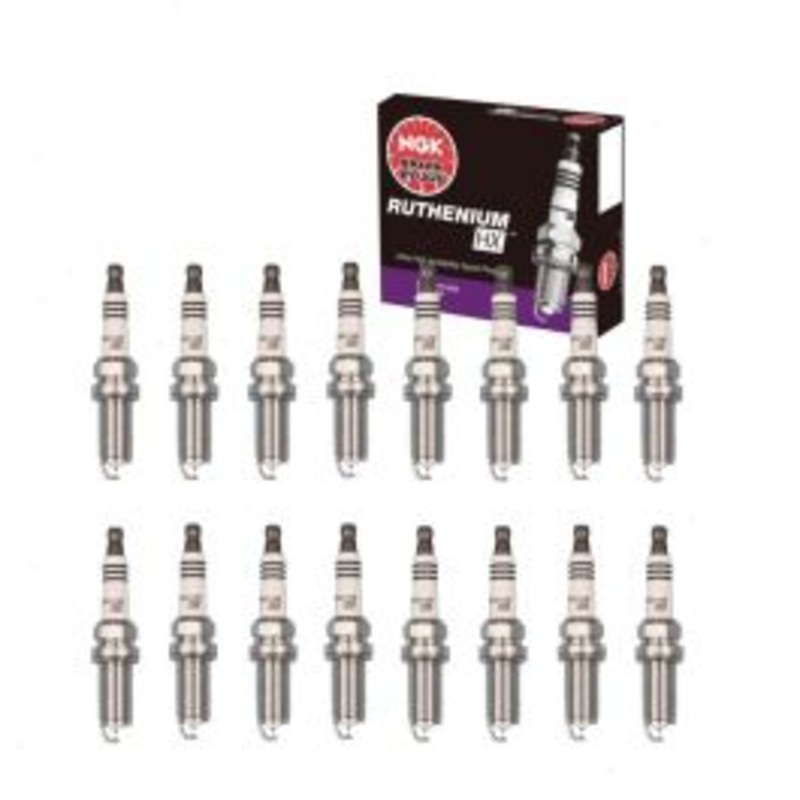 16 pc NGK Ruthenium HX Spark Plugs for 2009-2010 Dodge Ram 2500 5.7L V8