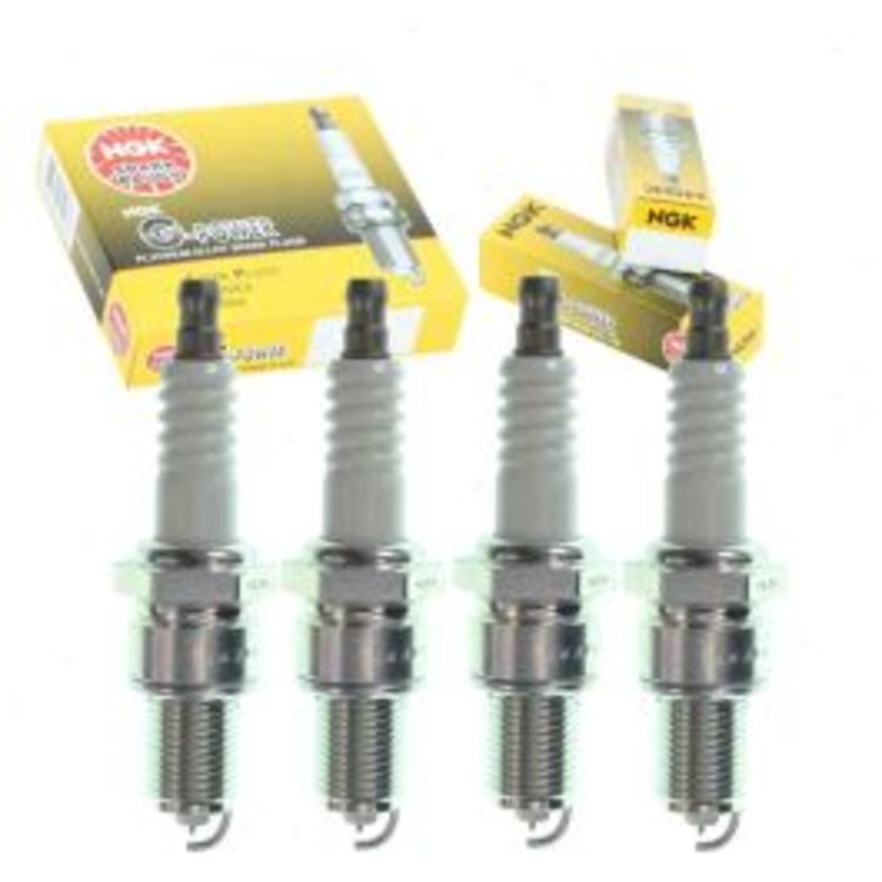 4 pc NGK G-Power Spark Plugs for 1987-1990 Mercury Tracer 1.6L L4