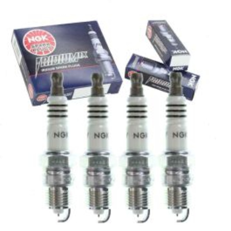 4 pc NGK Iridium IX Spark Plugs for 1975 Chevrolet Vega 2.3L L4