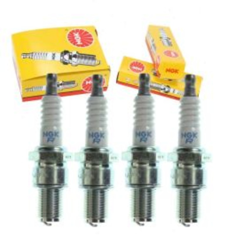 4 pc NGK Standard 5940 BR10ECS SOLID Spark Plugs