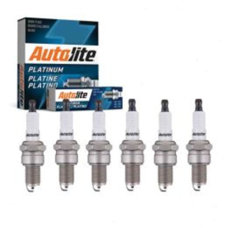 6 pc Autolite Platinum Spark Plug for 1967-1969 Pontiac Firebird 3.8L 4.1L