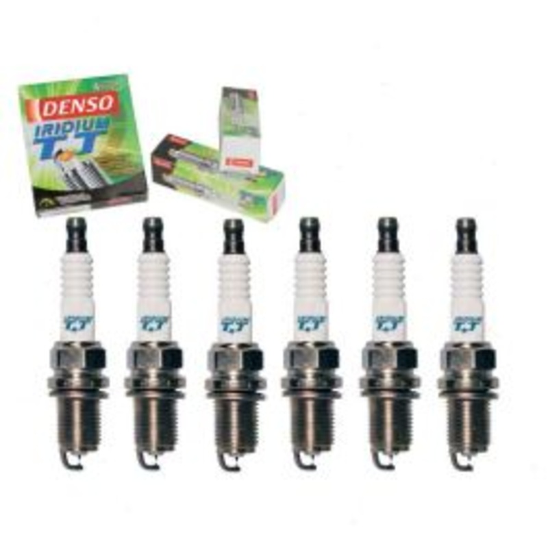 6 pc DENSO Iridium TT Spark Plugs for 1990-1993 Mercedes-Benz 300CE 3.0L 3.2L L6