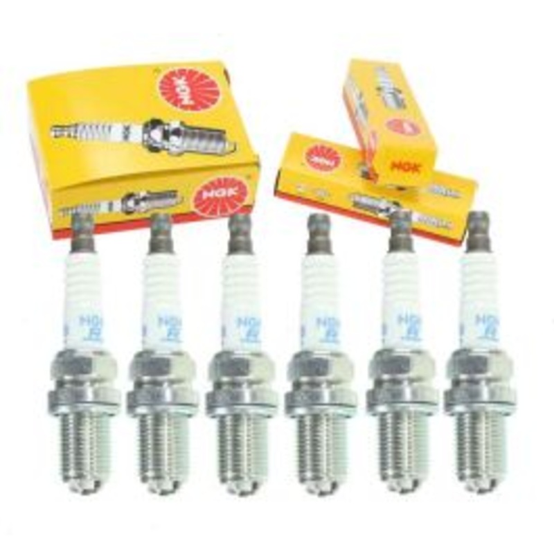 6 pc NGK Standard Spark Plugs for 2001-2005 BMW 325i 2.5L L6