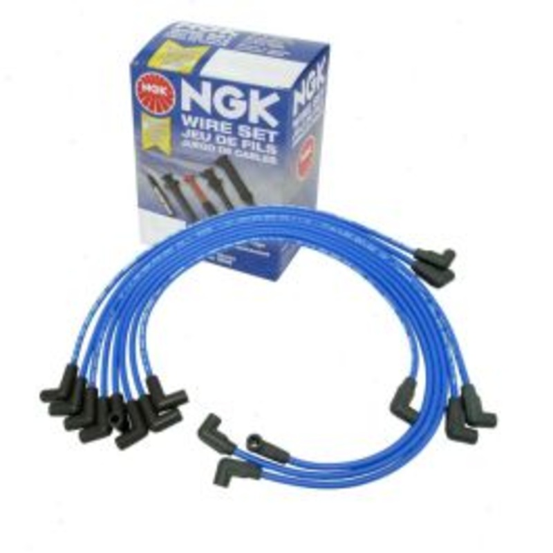 NGK Spark Plug Wire Set for 1987-1993 Chevrolet G30 5.7L V8