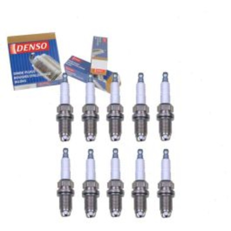 10 pc DENSO Standard Spark Plugs for 2004-2005 Porsche Carrera GT 5.7L V10