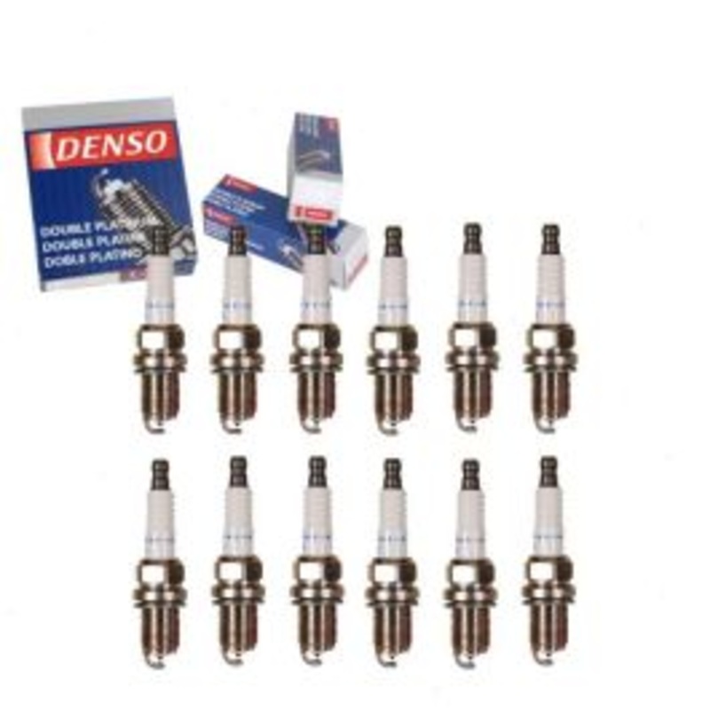 12 pc DENSO Double Platinum Spark Plugs for 2003 Mercedes-Benz ML320 3.2L V6