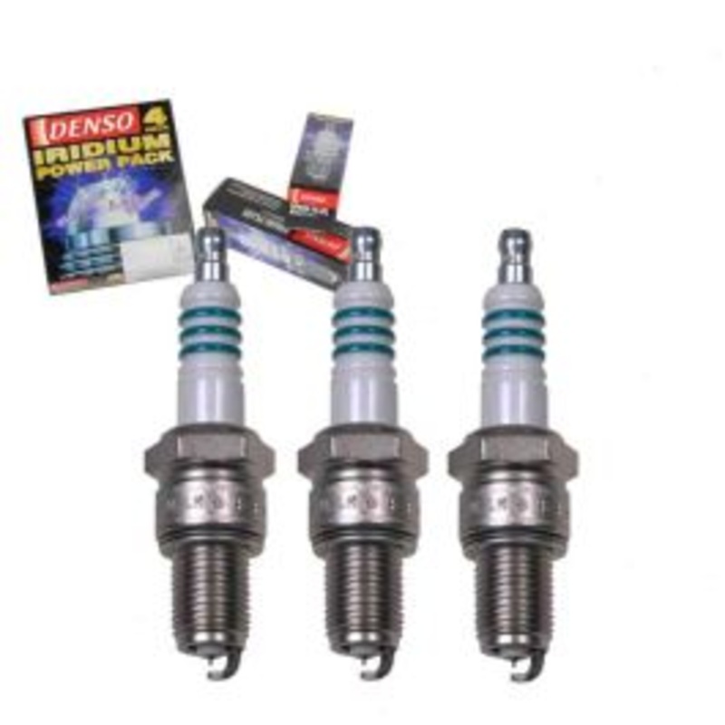3 pc DENSO Iridium Power Spark Plugs for 1989-1997 Geo Metro 1.0L L3