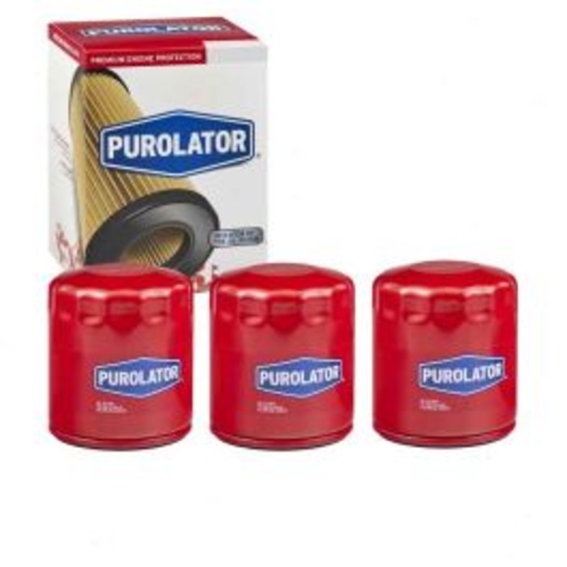 3 pc Purolator L12222 Engine Oil Filters