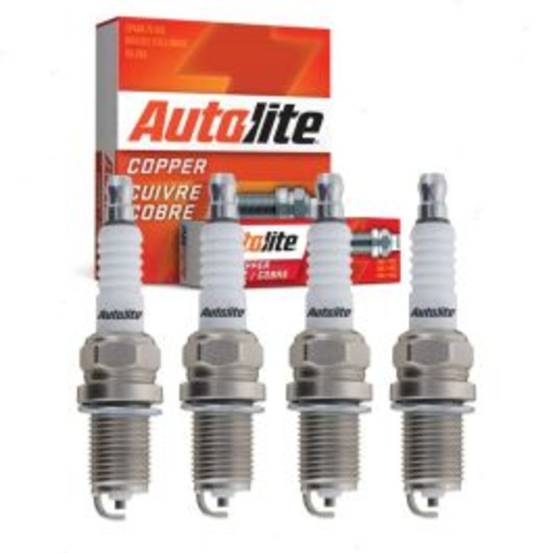 4 pc Autolite Copper Core Spark Plugs for 2005-2012 Toyota Corolla 2.4L L4