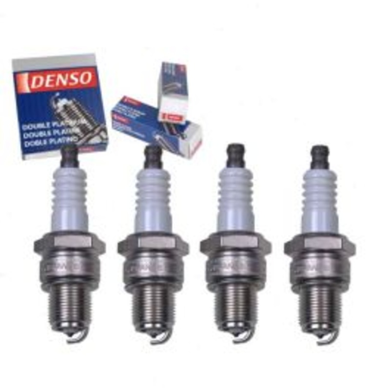 4 pc DENSO Double Platinum Spark Plugs for 2002-2004 Hyundai Santa Fe 2.4L L4