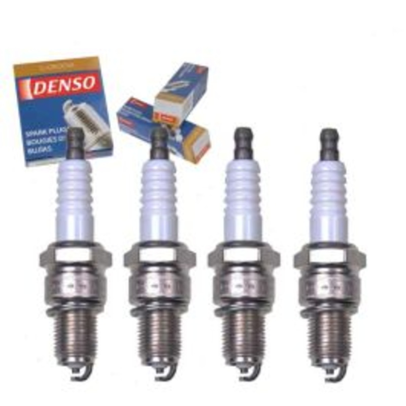 4 pc DENSO Standard U-Groove Spark Plugs for 1989 Eagle Summit 1.5L L4