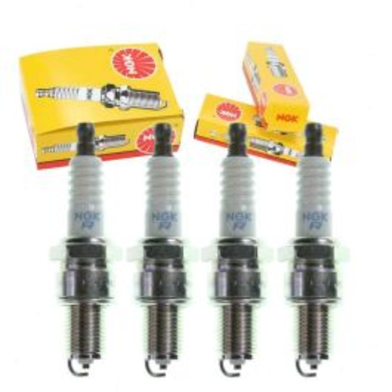 4 pc NGK Standard Spark Plugs for 1980-1989 Subaru GL 1.6L 1.8L H4