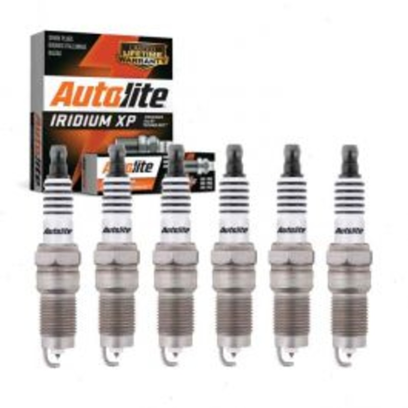 6 pc Autolite Iridium XP Spark Plug for 2004 Ford F-150 Heritage 4.2L V6