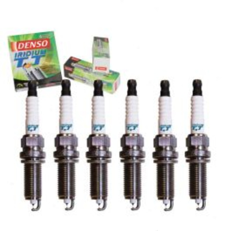 6 pc DENSO Iridium TT Spark Plugs for 2013-2016 Mercedes-Benz SLK350 3.5L V6
