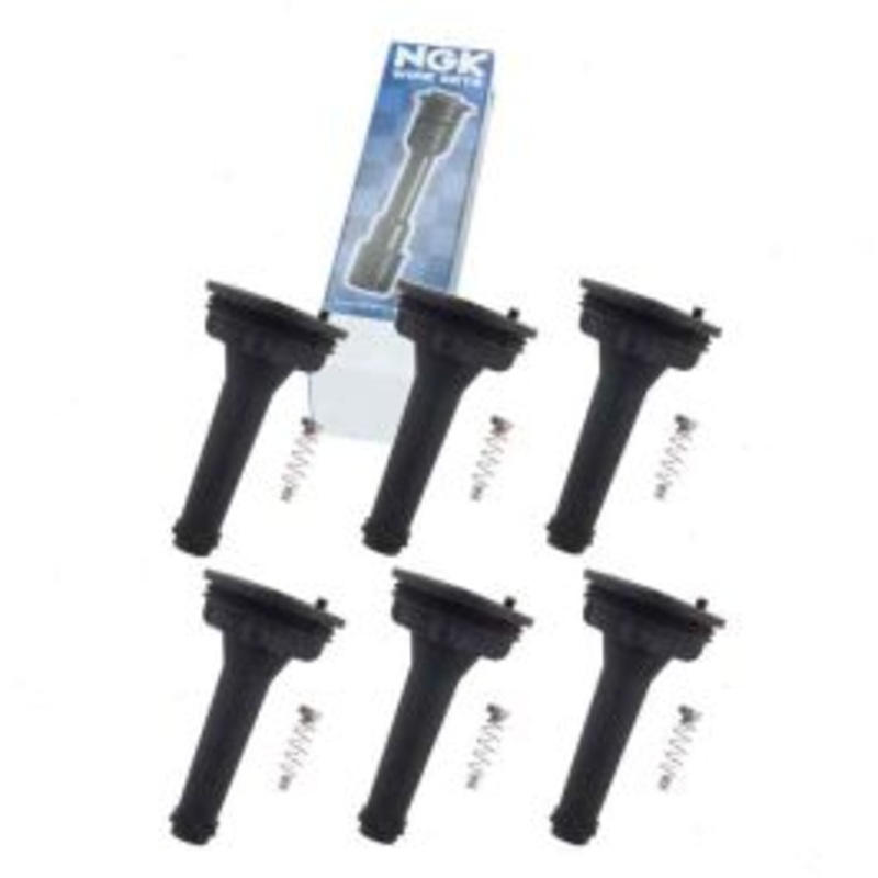 6 pc NGK 58962 Ignition Coil Boots