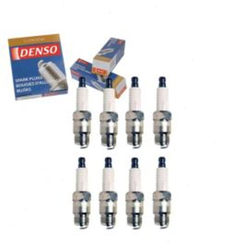 8 pc DENSO Standard U-Groove Spark Plugs for 1975-1976 GMC C15 5.7L 7.4L V8