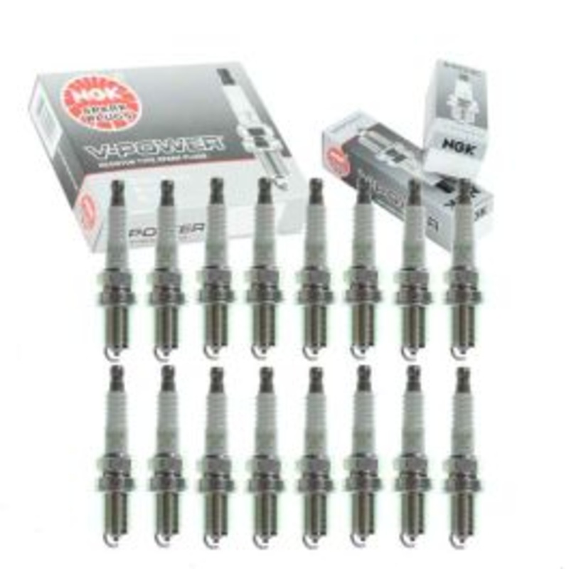 16 pc NGK V-Power Spark Plugs for 2005-2011 Mercedes-Benz SLK55 AMG 5.5L V8
