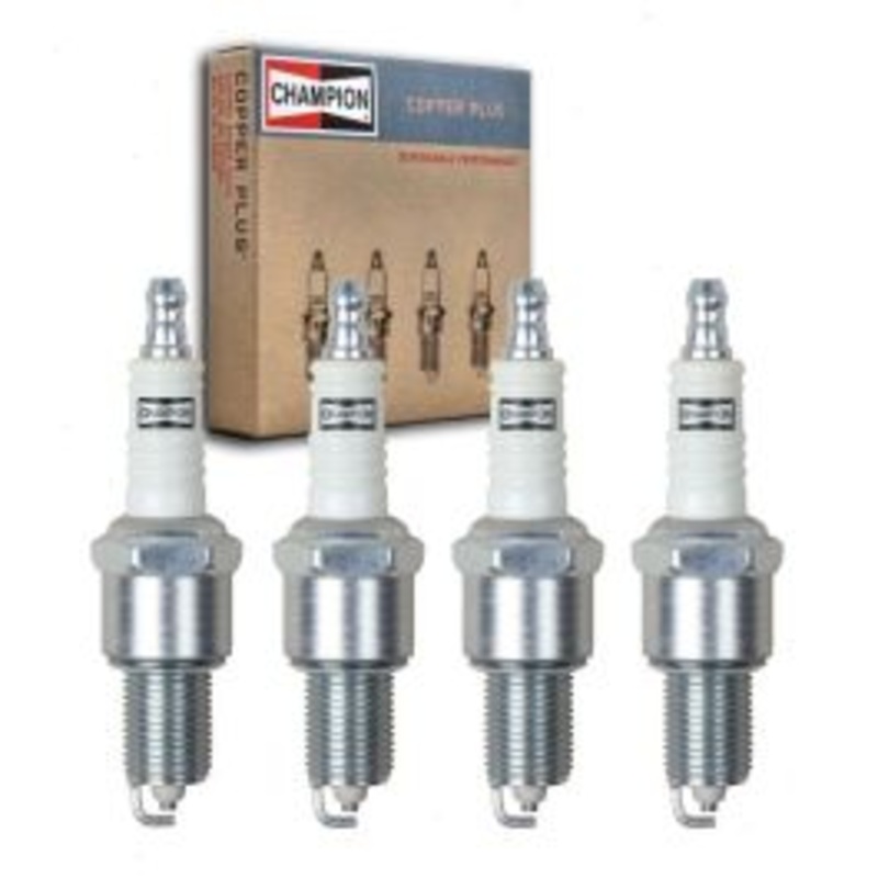 4 pc Champion Copper Plus Spark Plugs for 1973-1985 Toyota Celica 2.0L 2.2L 2.4L L4