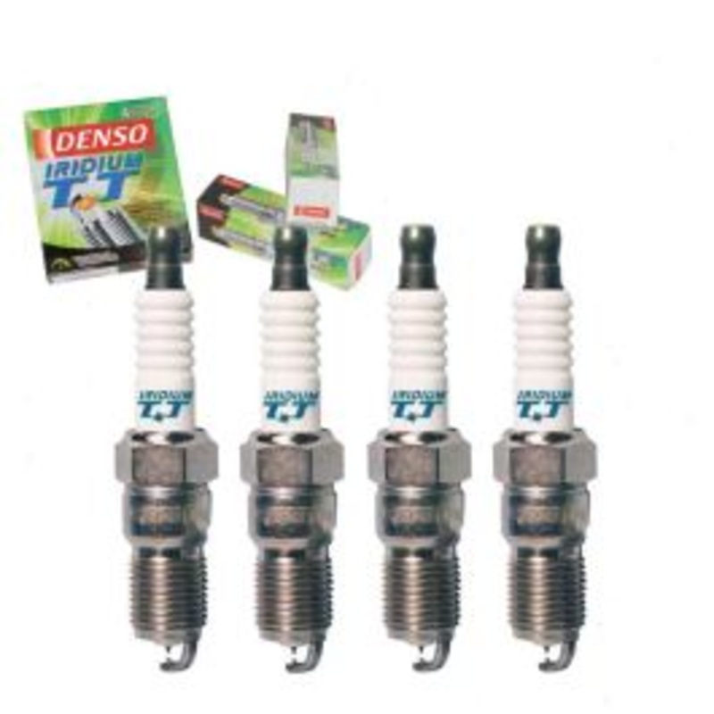 4 pc DENSO Iridium TT Spark Plugs for 2004-2008 Mazda B2300 2.3L L4