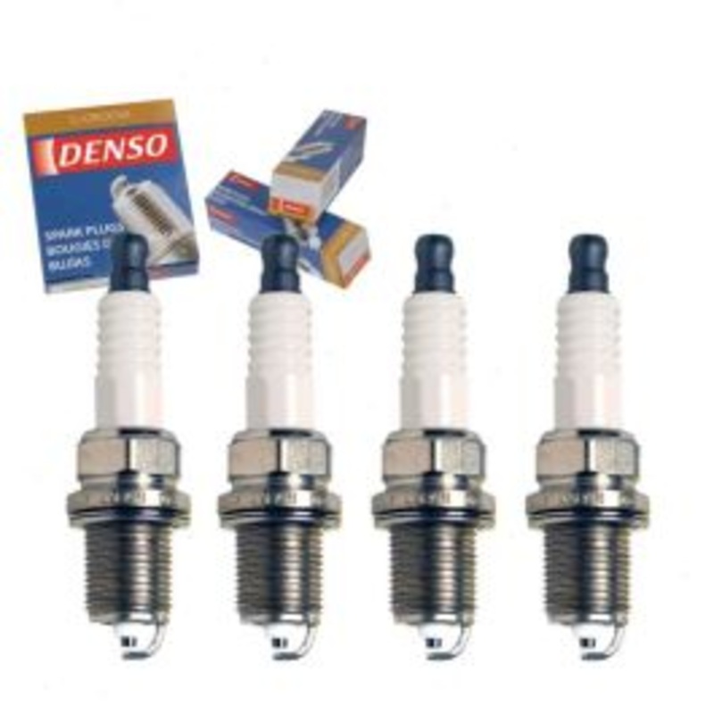 4 pc DENSO Standard U-Groove Spark Plugs for 1998-1999 Chevrolet Prizm 1.8L L4
