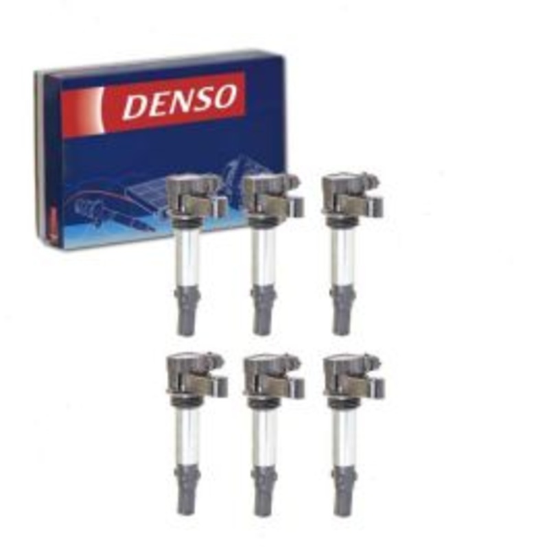 6 pc DENSO Direct Ignition Coils for 2005-2009 Cadillac STS 3.6L V6