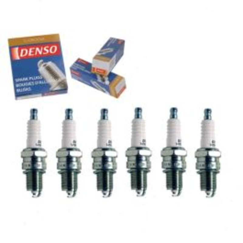 6 pc DENSO Standard U-Groove Spark Plugs for 1961-1967 Dodge W200 Series 3.7L L6