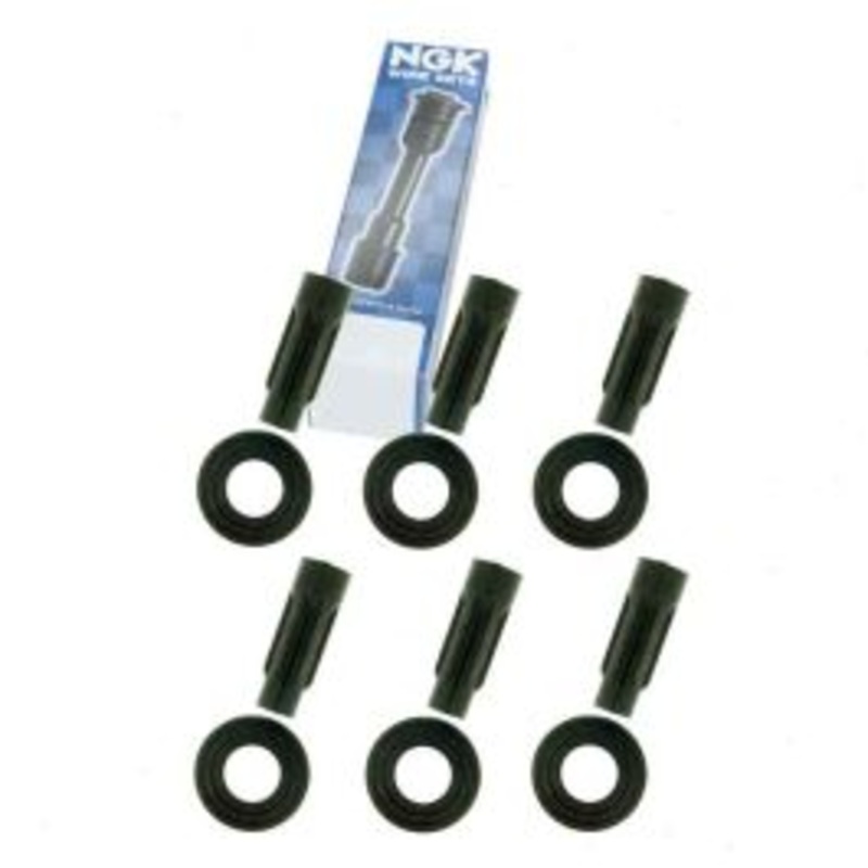 6 pc NGK Ignition Coil Boots for 2009-2011 Mercury Mariner 3.0L V6