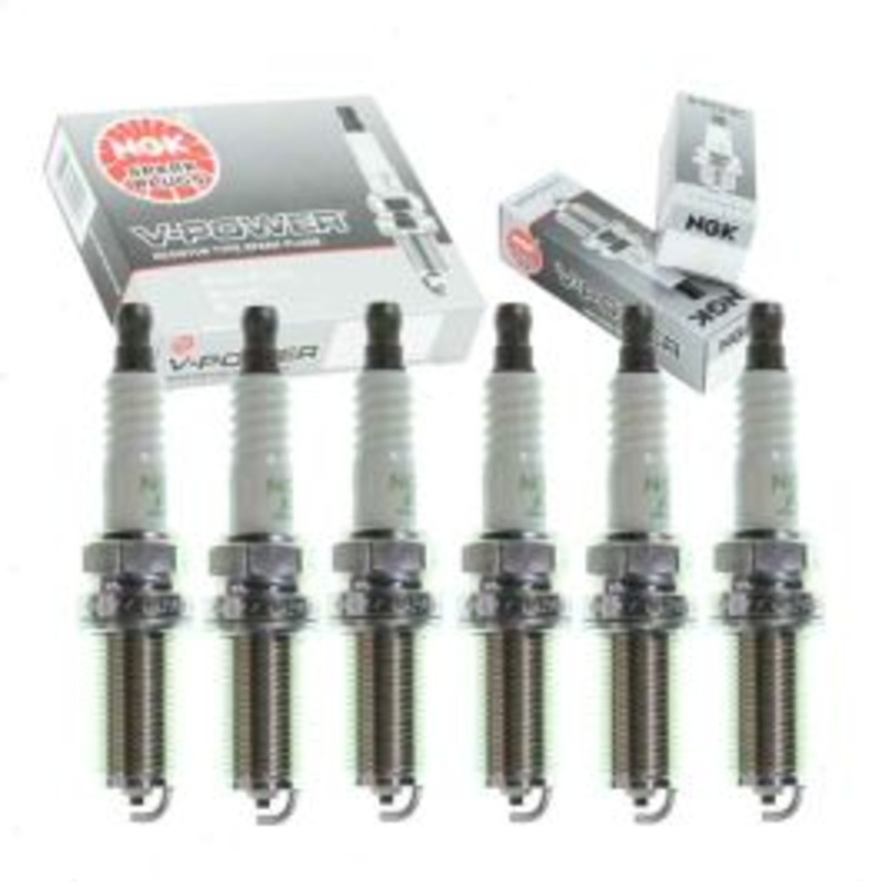 6 pc NGK V-Power Spark Plugs for 2007-2010 Kia Magentis 2.7L V6